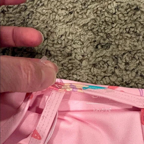 Pink Mermaid Kids Swimsuit - Picture 5 of 6